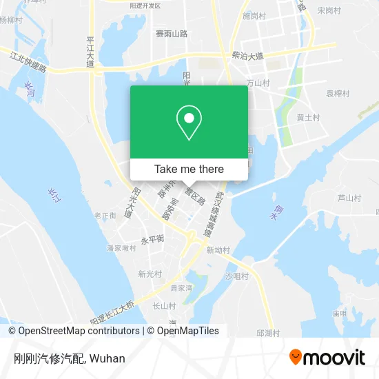 刚刚汽修汽配 map
