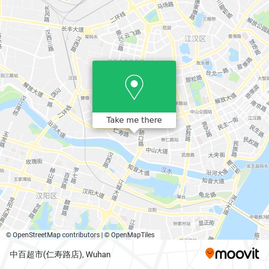 中百超市(仁寿路店) map