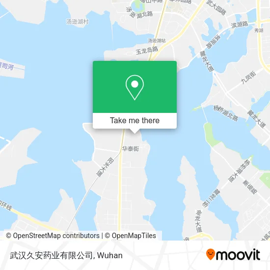 武汉久安药业有限公司 map