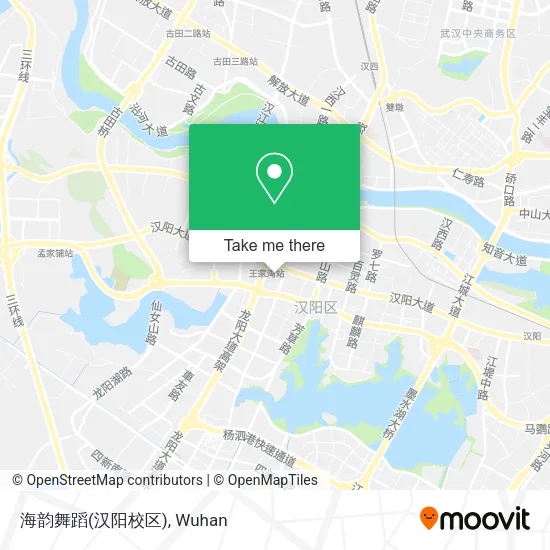 海韵舞蹈(汉阳校区) map