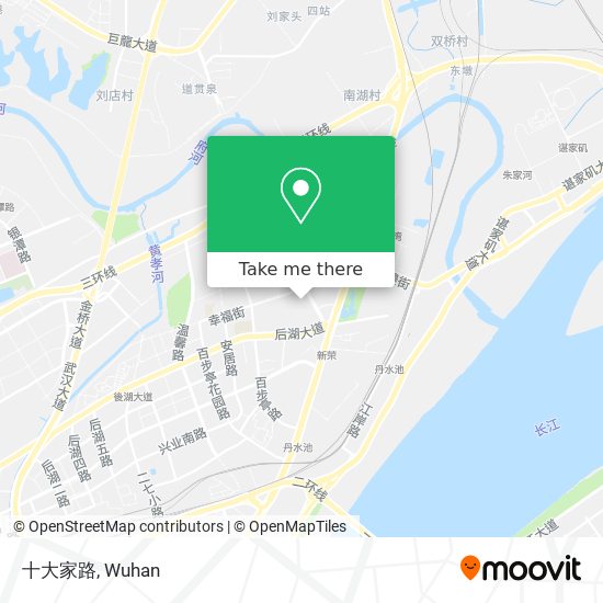 十大家路 map