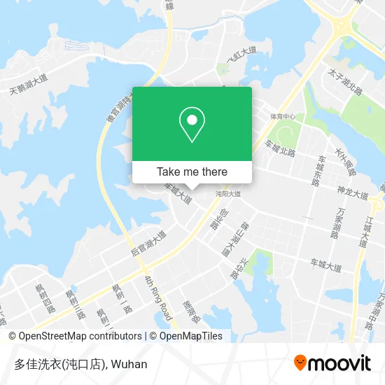 多佳洗衣(沌口店) map