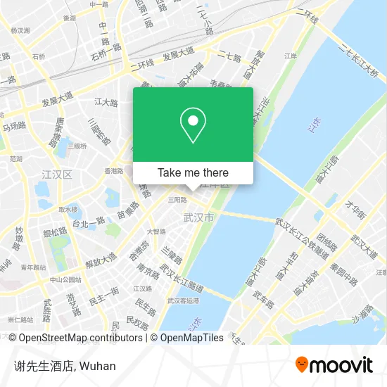 谢先生酒店 map