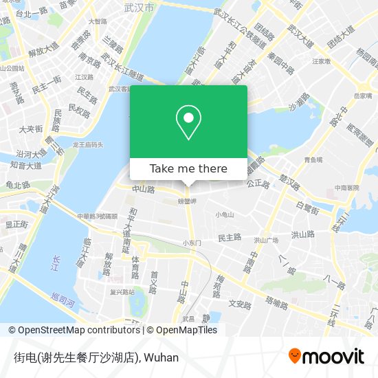 街电(谢先生餐厅沙湖店) map