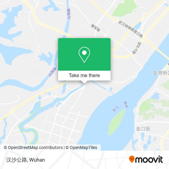 汉沙公路 map