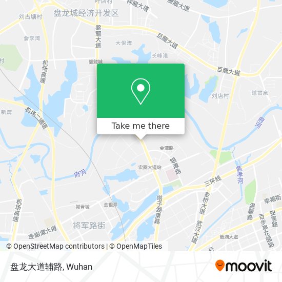 盘龙大道辅路 map