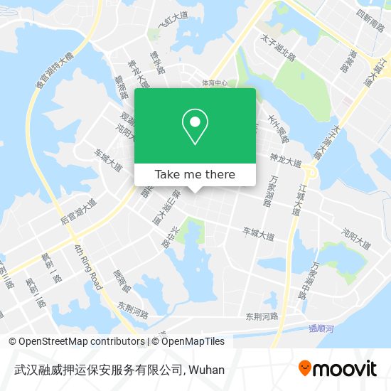 武汉融威押运保安服务有限公司 map