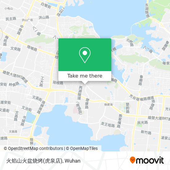 火焰山火盆烧烤(虎泉店) map