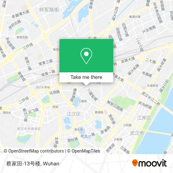 蔡家田-13号楼 map