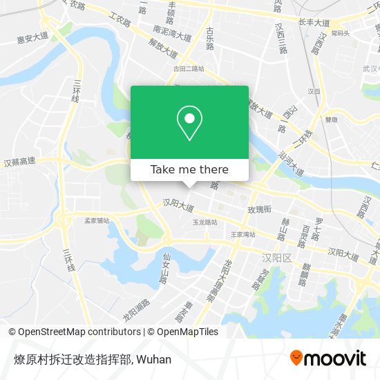 燎原村拆迁改造指挥部 map