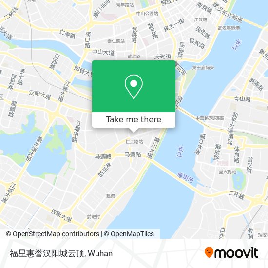 福星惠誉汉阳城云顶 map