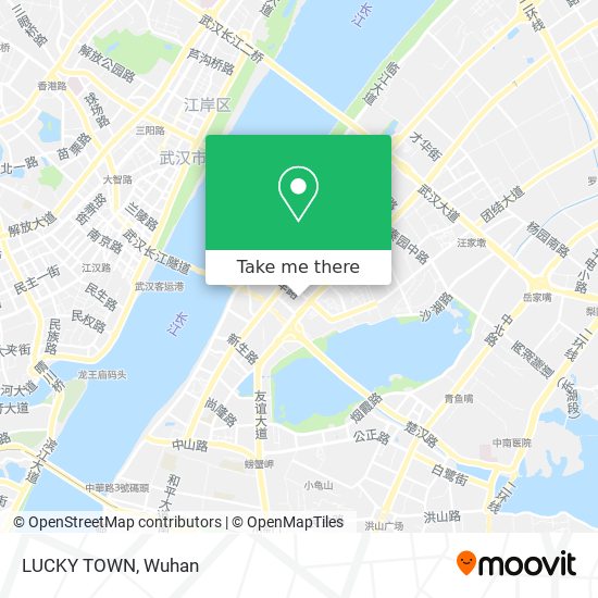 LUCKY TOWN map