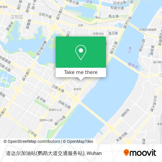 道达尔加油站(鹦鹉大道交通服务站) map