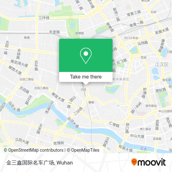 金三鑫国际名车广场 map