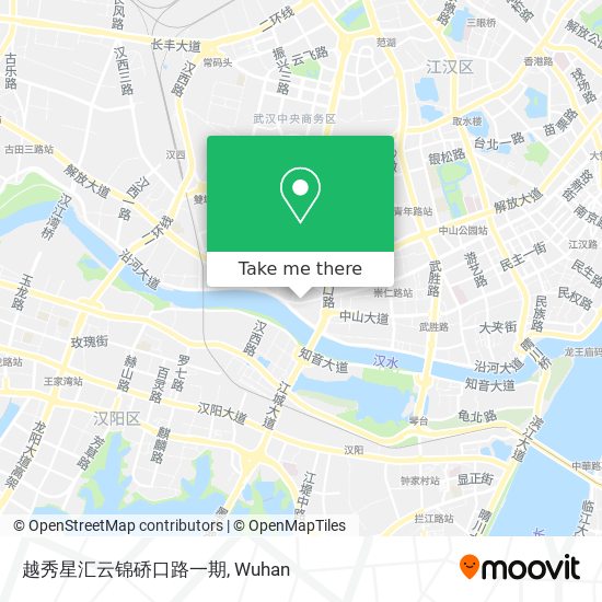越秀星汇云锦硚口路一期 map