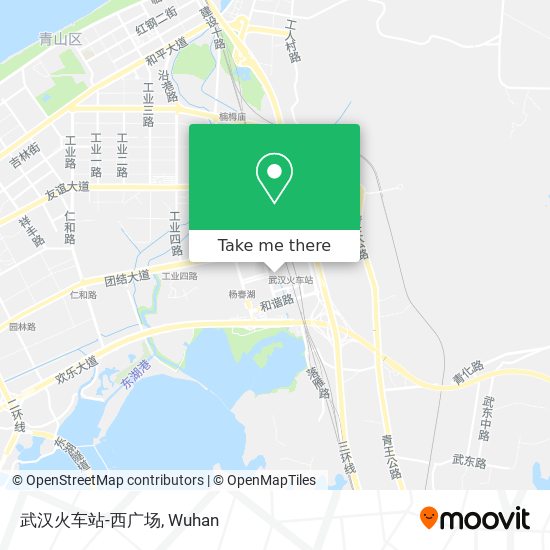 武汉火车站-西广场 map