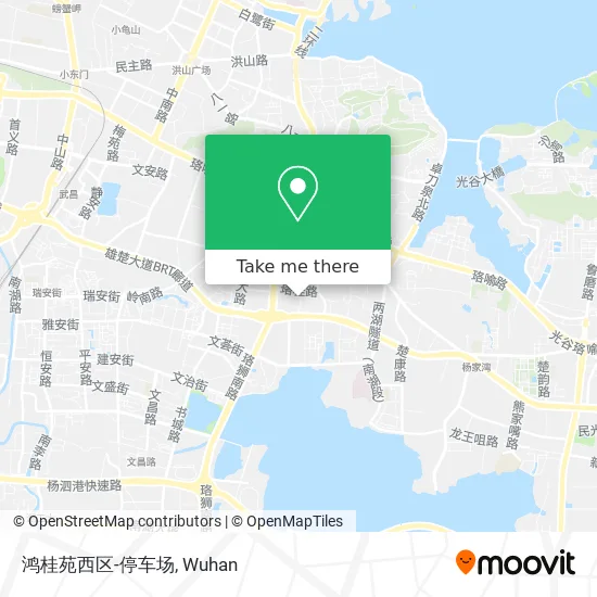 鸿桂苑西区-停车场 map