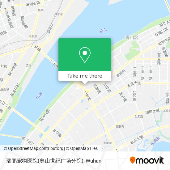 瑞鹏宠物医院(奥山世纪广场分院) map