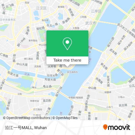 沿江一号MALL map