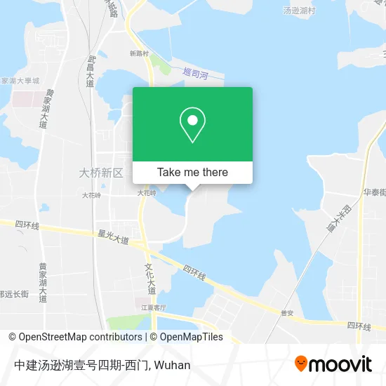 中建汤逊湖壹号四期-西门 map