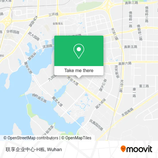 联享企业中心-H栋 map