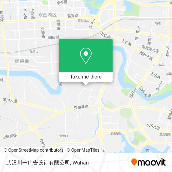 武汉川一广告设计有限公司 map