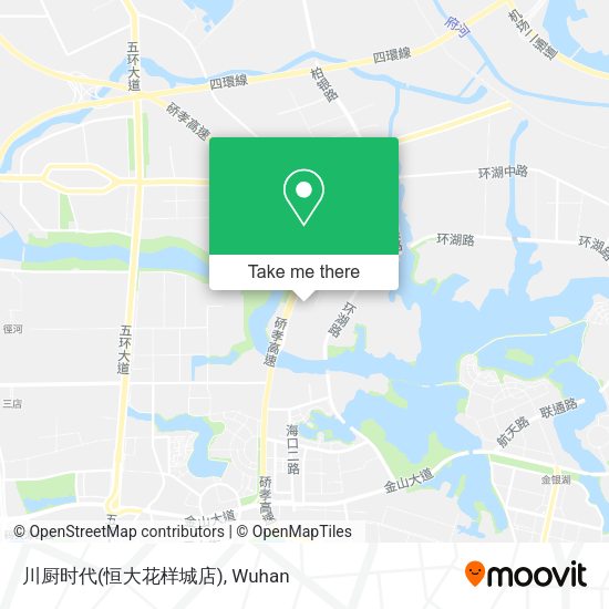 川厨时代(恒大花样城店) map