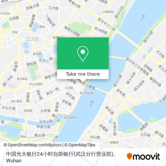 中国光大银行24小时自助银行(武汉分行营业部) map