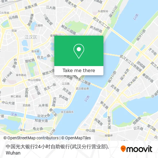 中国光大银行24小时自助银行(武汉分行营业部) map