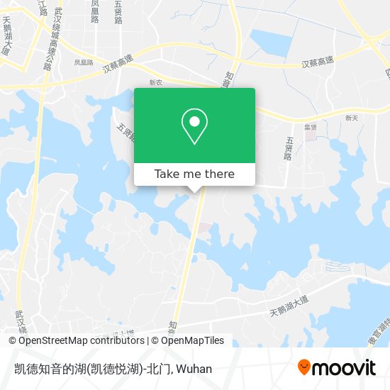 凯德知音的湖(凯德悦湖)-北门 map