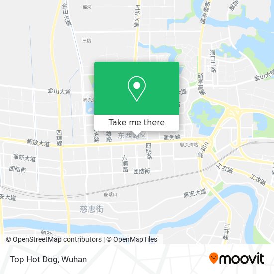 Top Hot Dog map