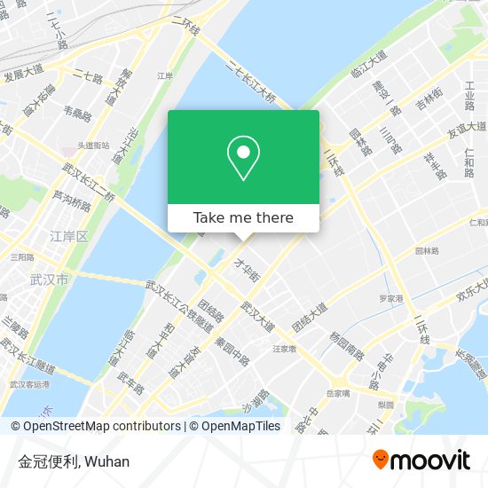 金冠便利 map
