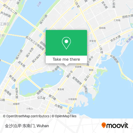 金沙泊岸-东南门 map