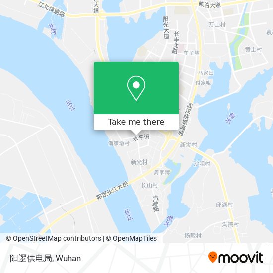 阳逻供电局 map