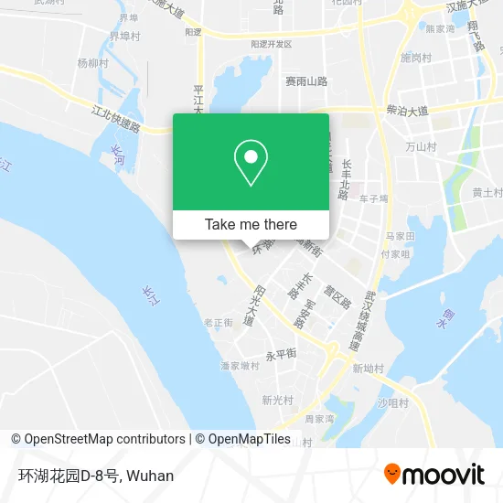 环湖花园D-8号 map