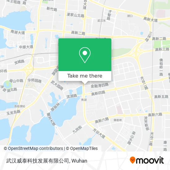 武汉威泰科技发展有限公司 map
