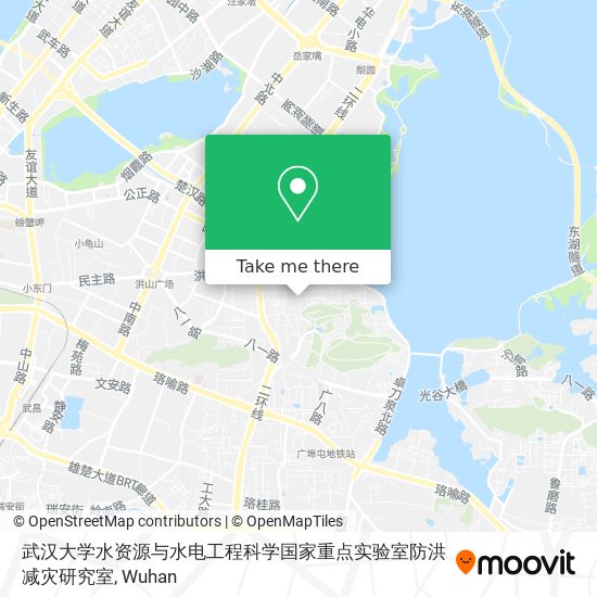 武汉大学水资源与水电工程科学国家重点实验室防洪减灾研究室 map