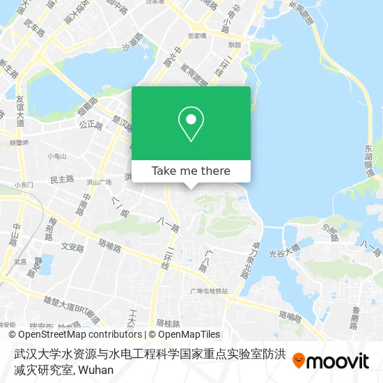 武汉大学水资源与水电工程科学国家重点实验室防洪减灾研究室 map