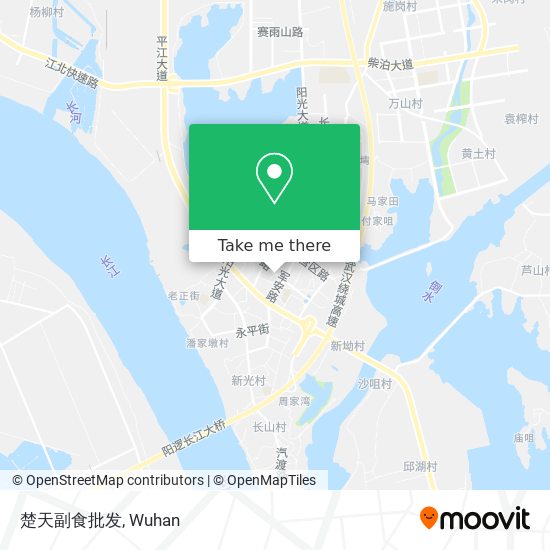 楚天副食批发 map