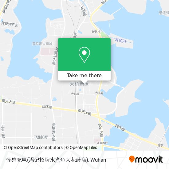 怪兽充电(冯记招牌水煮鱼大花岭店) map