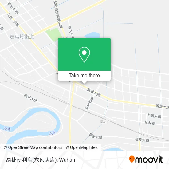 易捷便利店(东风队店) map