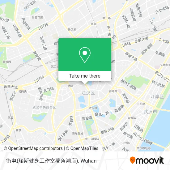 街电(瑞斯健身工作室菱角湖店) map