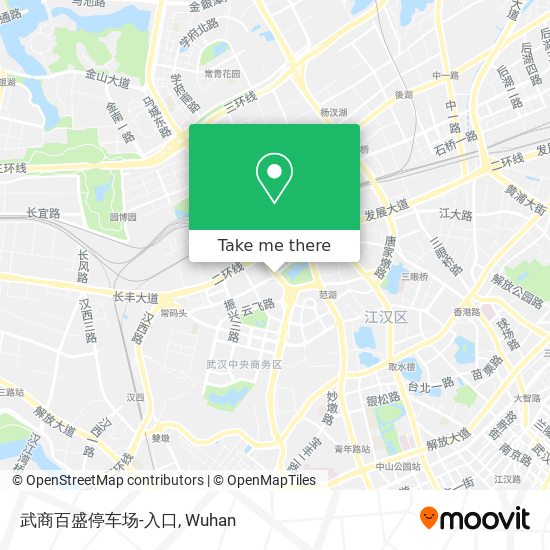 武商百盛停车场-入口 map