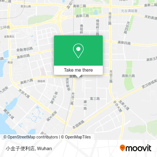 小盒子便利店 map