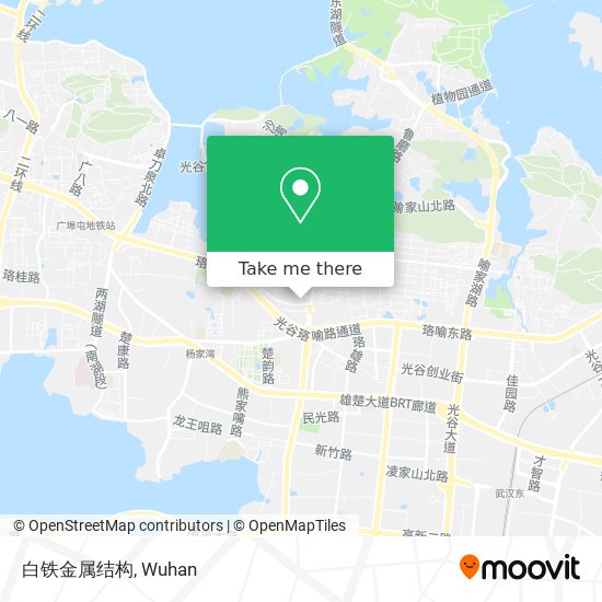 白铁金属结构 map