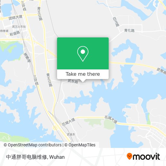 中通胖哥电脑维修 map
