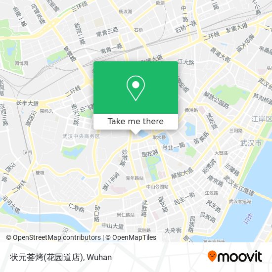 状元荟烤(花园道店) map