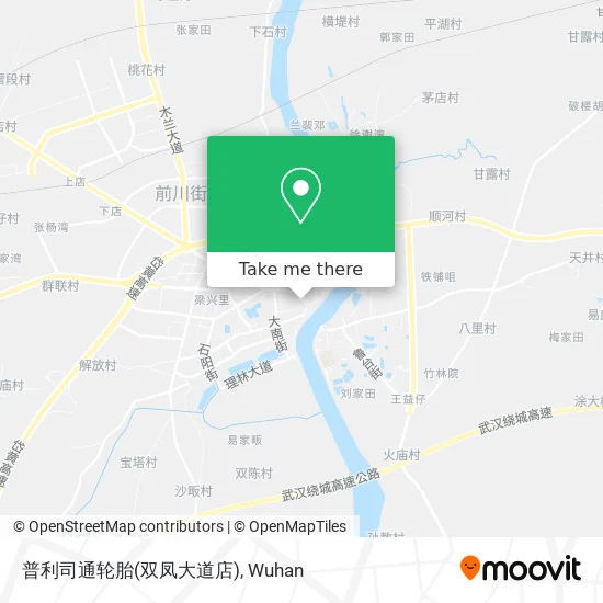 普利司通轮胎(双凤大道店) map