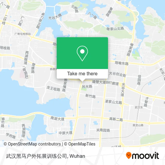 武汉黑马户外拓展训练公司 map