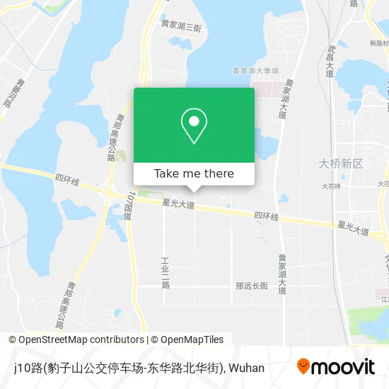 j10路(豹子山公交停车场-东华路北华街) map